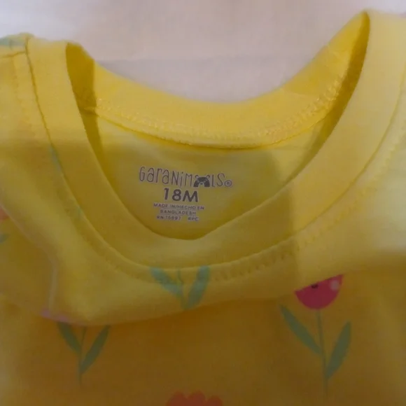 Baby Girl Dresses (Set of 3) | Size 18 M | Garanimals | NWT - Picture 8 of 9